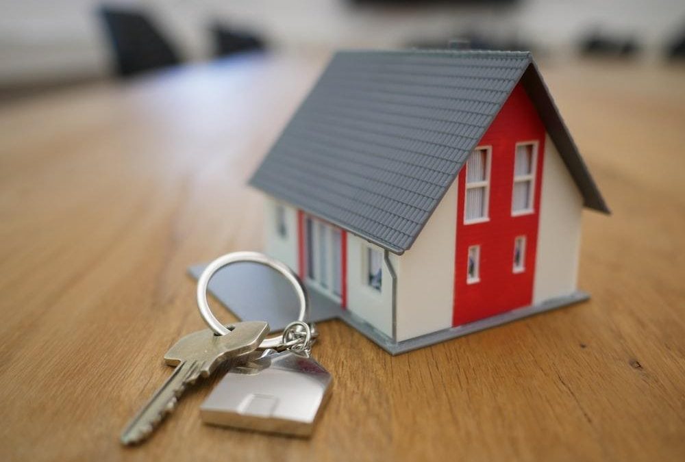 A small house with a key